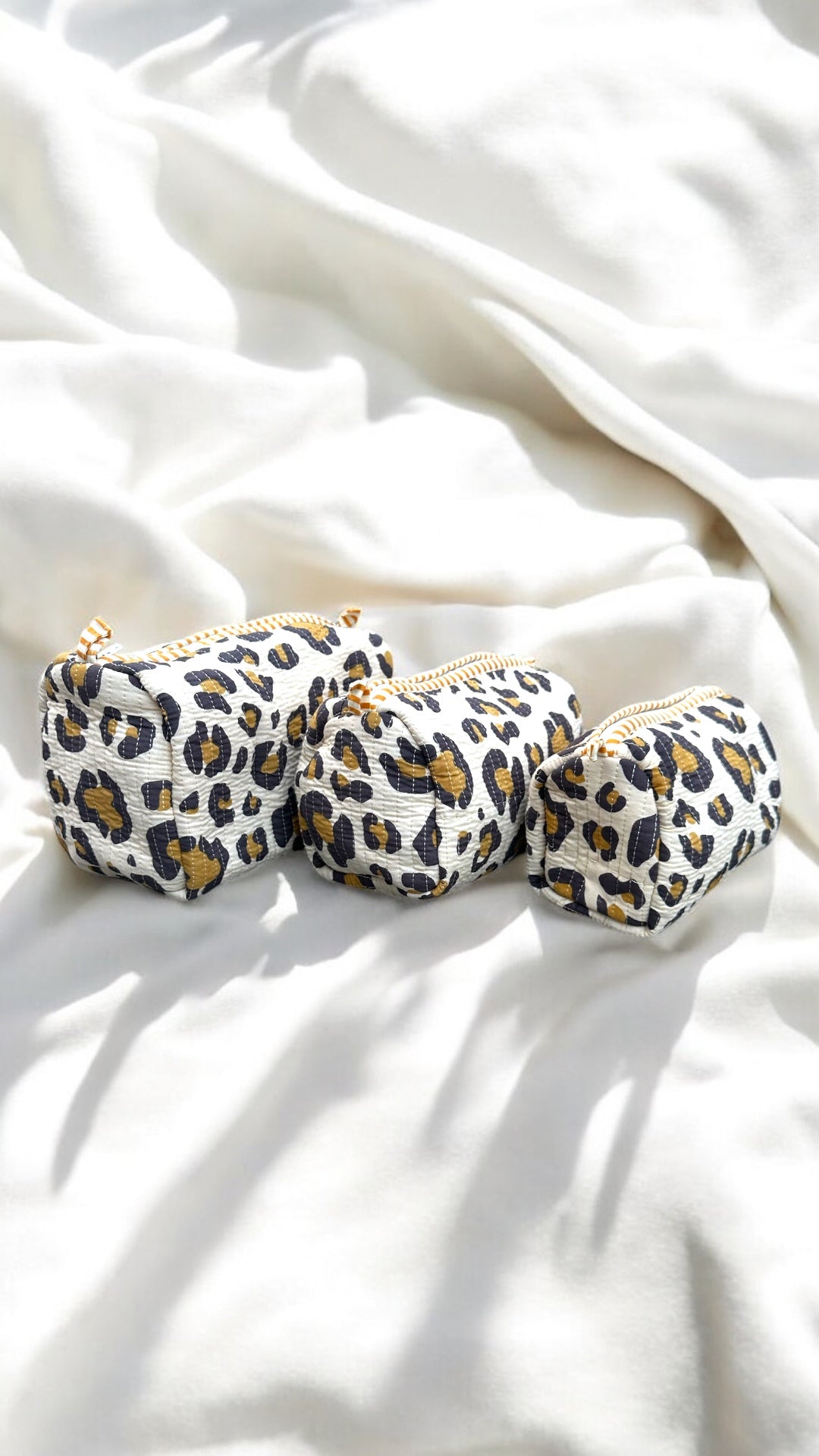 Toilettas Leopard Luxe maar M