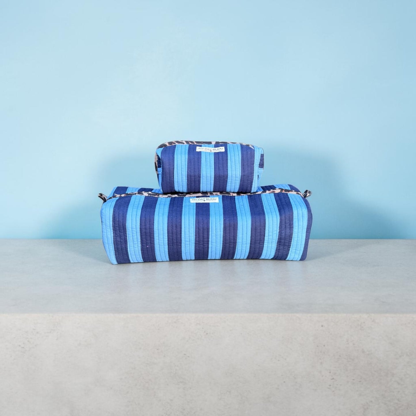 Bijou hairbag Safari Chic blauw/blauw