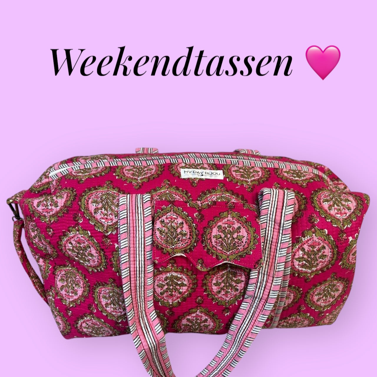 Weekendtas Sissi pink