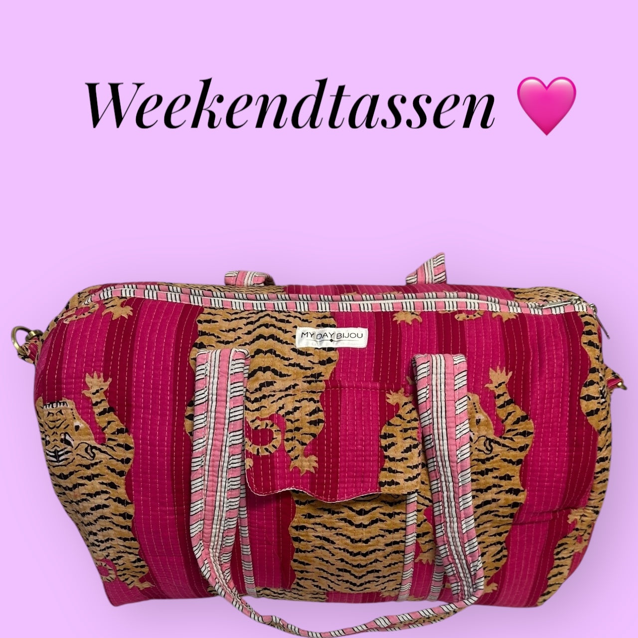 Weekendtas Red/Pink