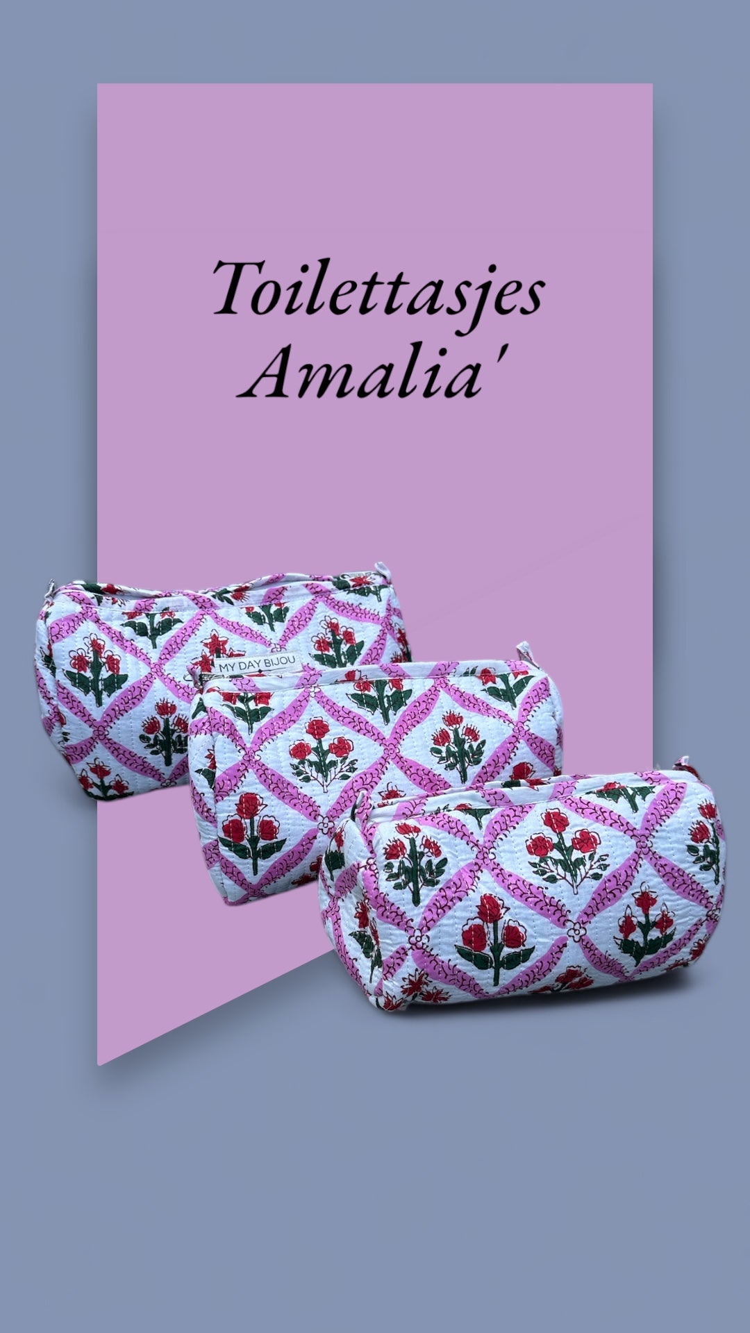 Toilettas Amalia maat M