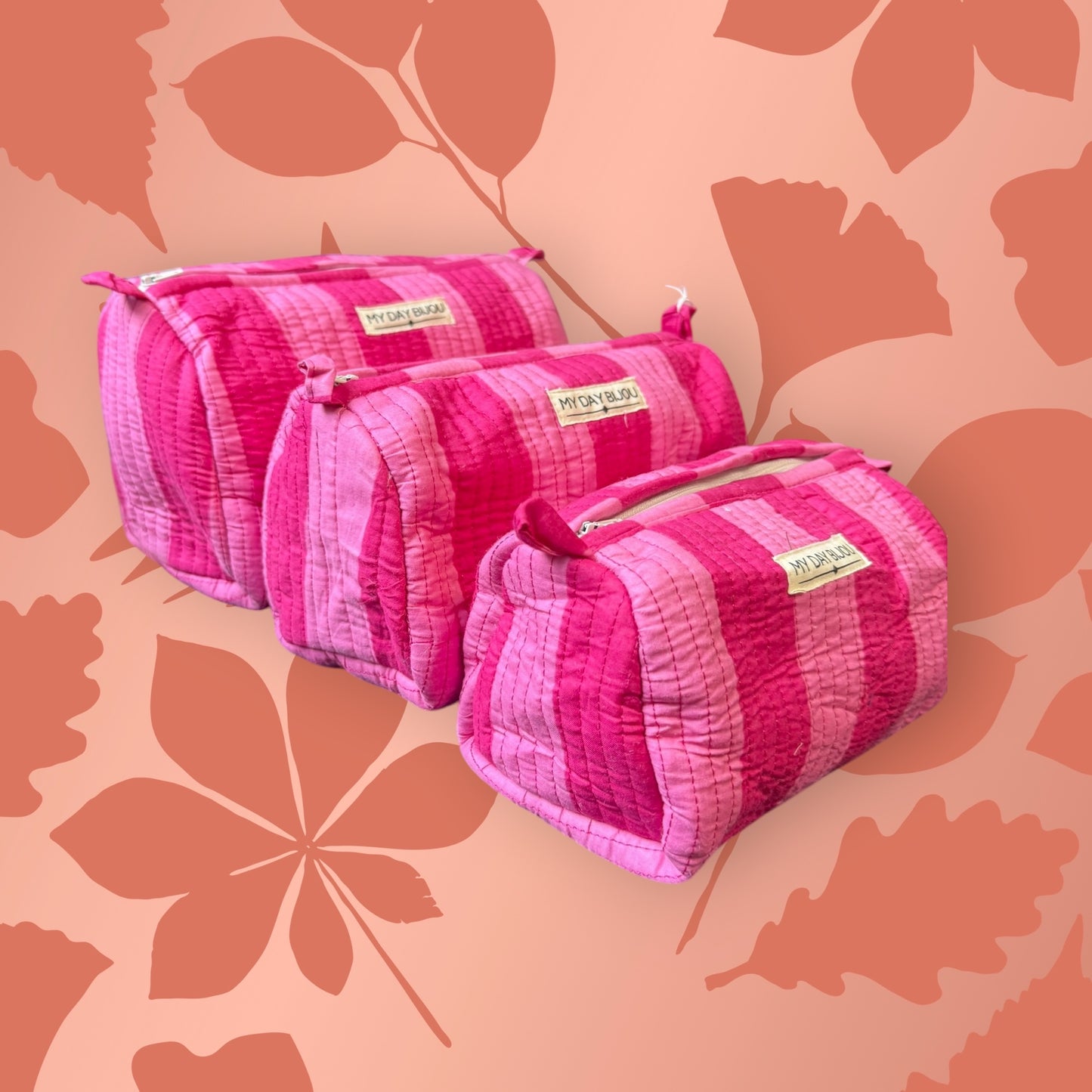 Toilettas Loesje pink-pink