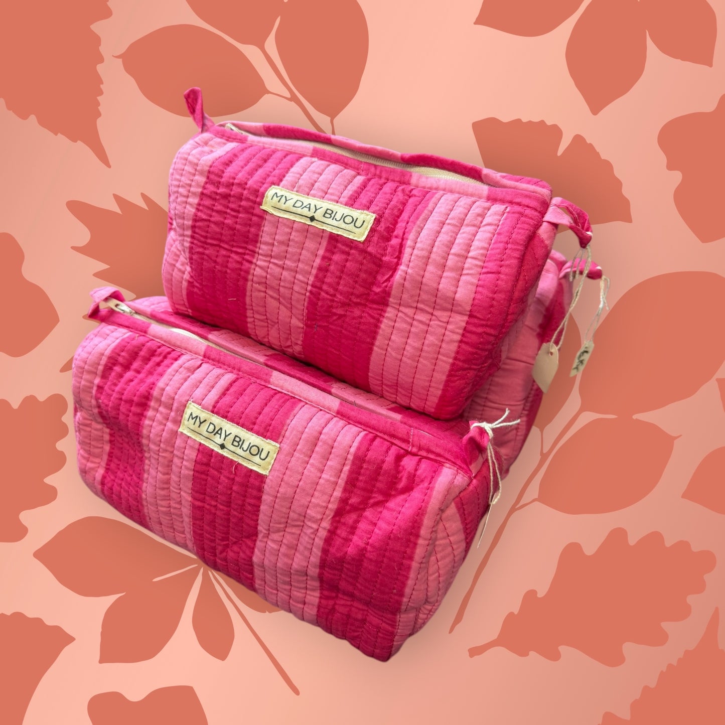 Toilettas Loesje pink-pink