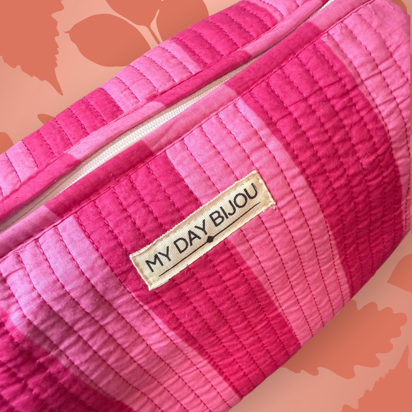 Toilettas Loesje pink-pink