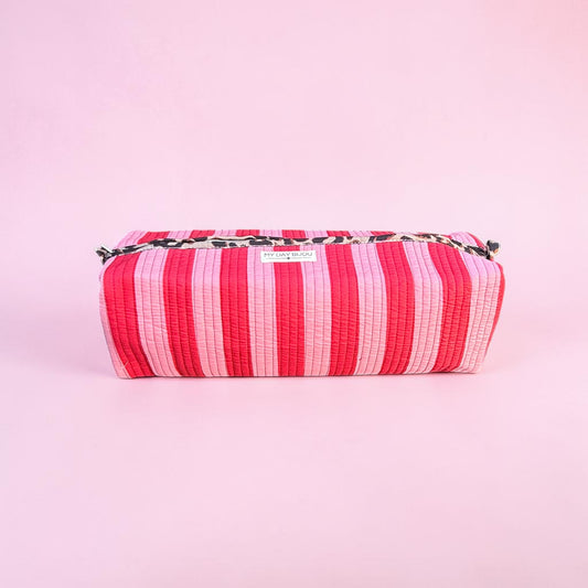 Bijou hairbag Safari Chic roze/rood