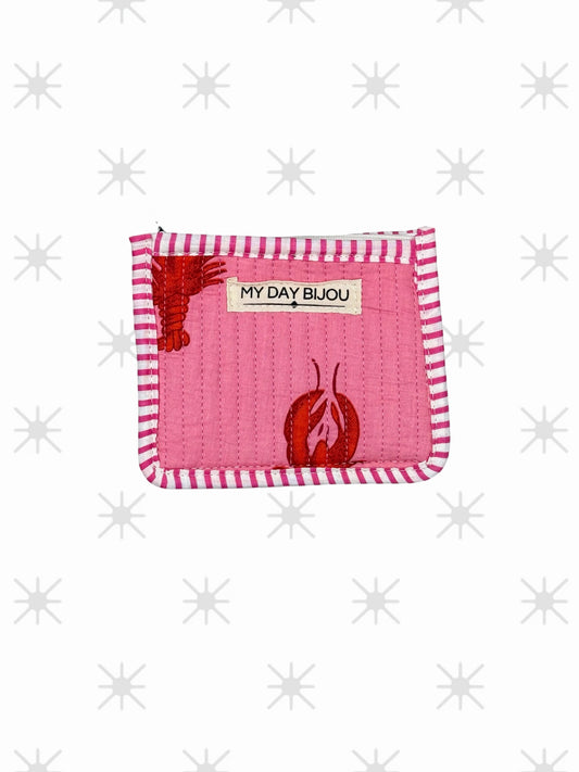 Portemonnee Mandy pink-red