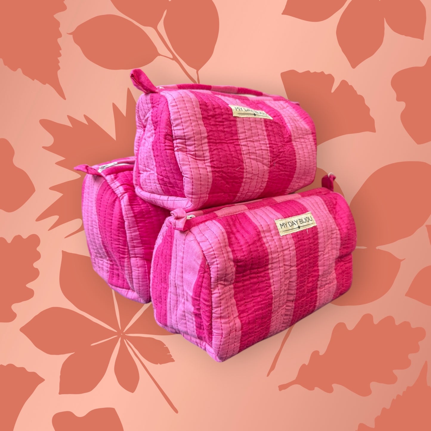 Toilettas Loesje pink-pink