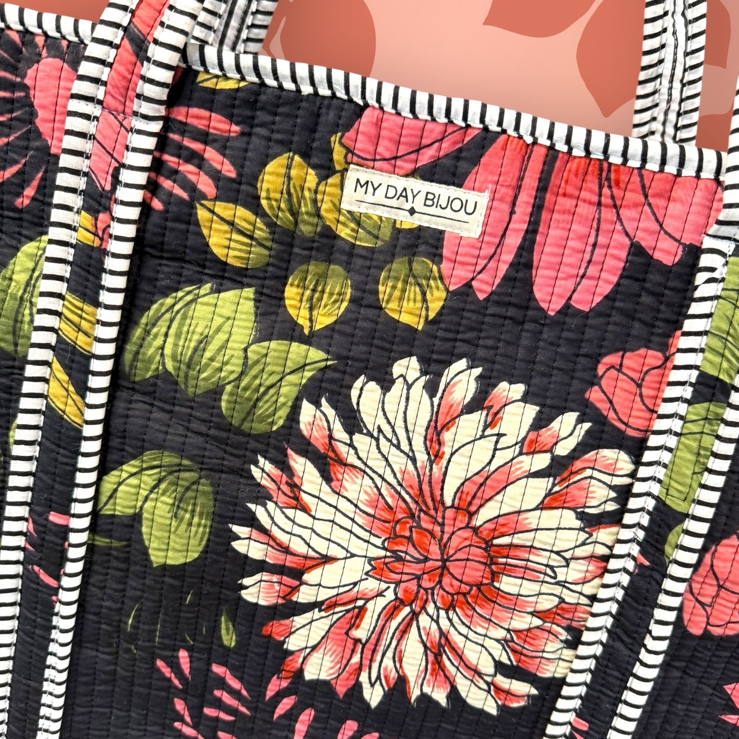 Tote with zipp Anissa