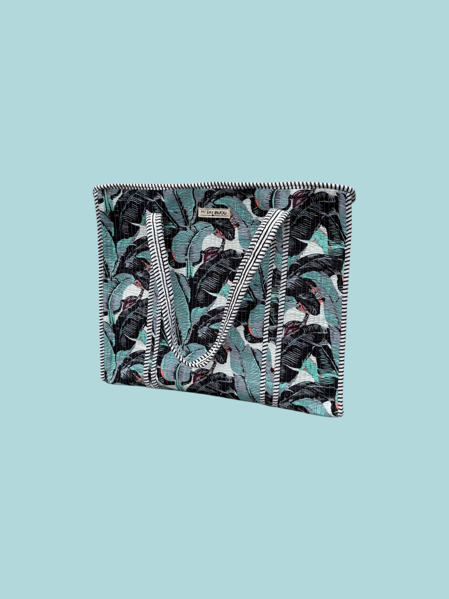 Tote with zipp Nova blauw