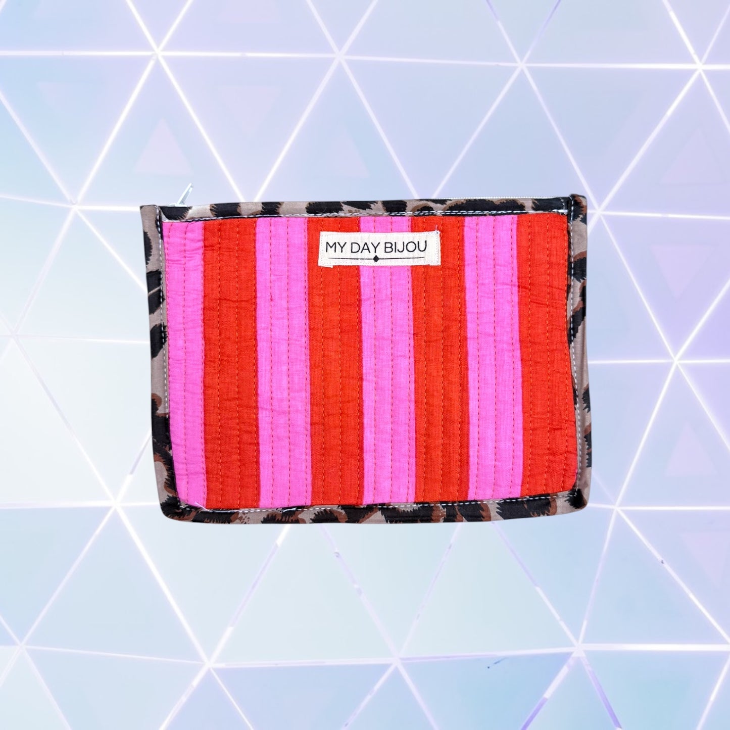 Envelop etui Oranje/Roze neon