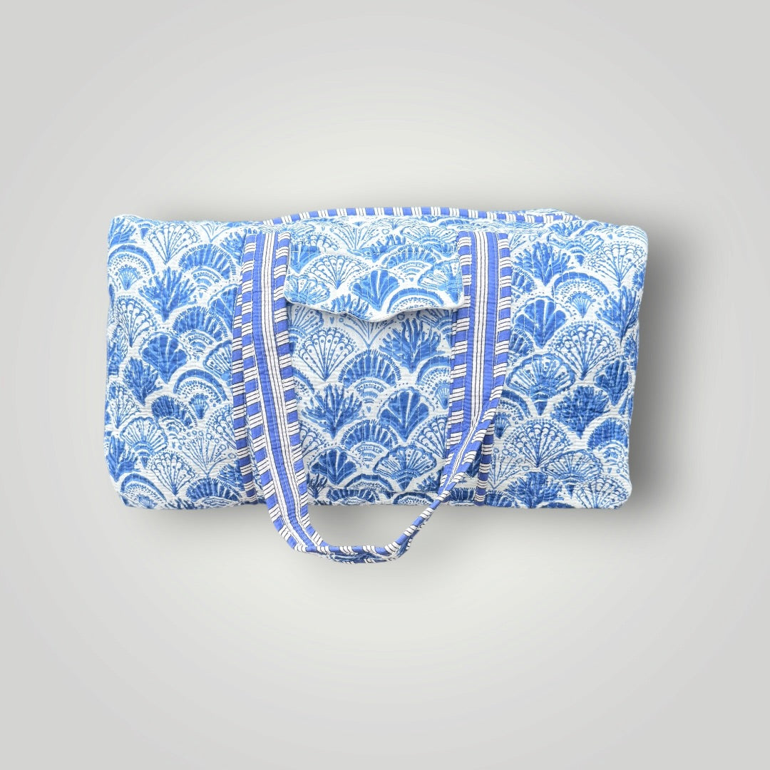 Weekendtas Shelly Blauw
