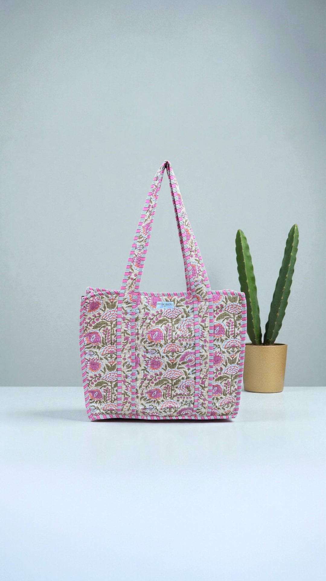 Tote with zipp Jinthe