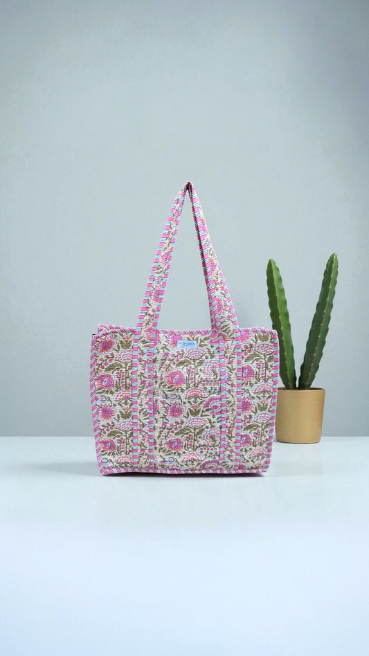 Tote with zipp Jinthe