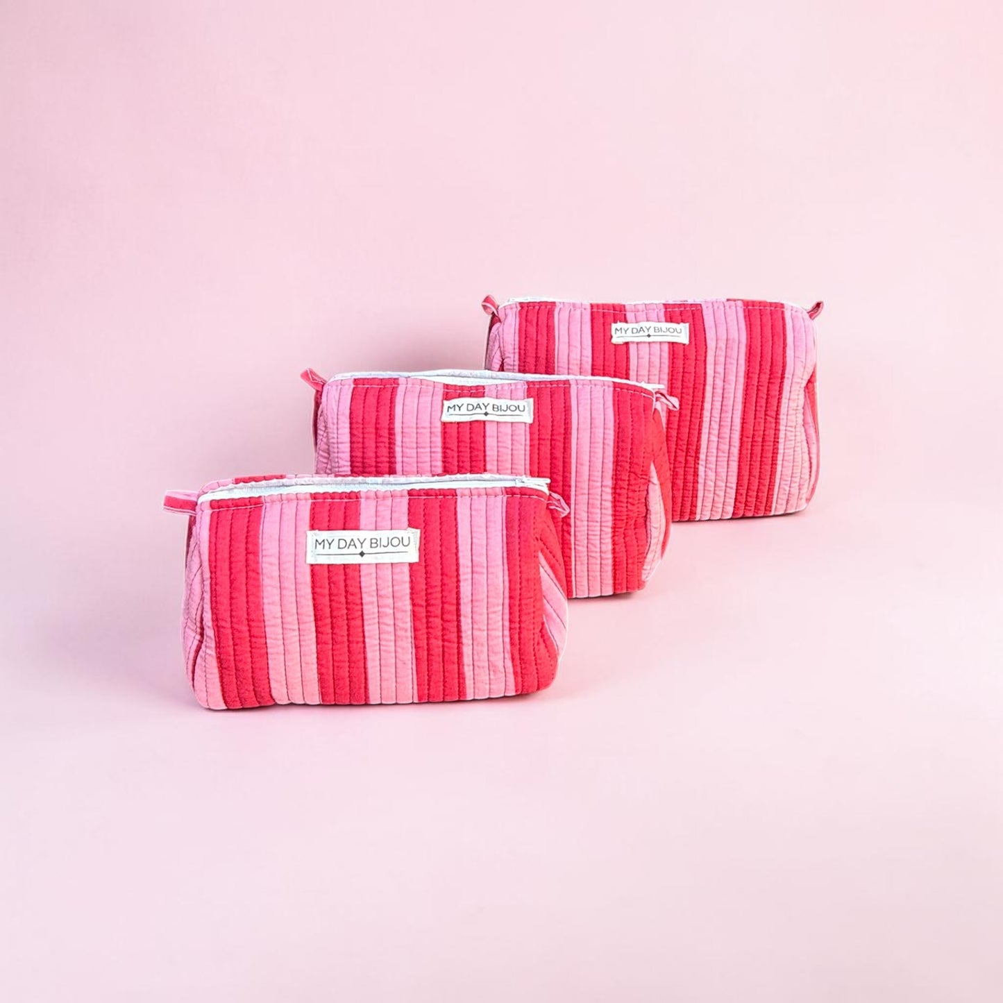 Toilettas Safari Chic roze/rood