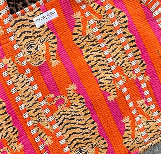 Short jacket orange/pink