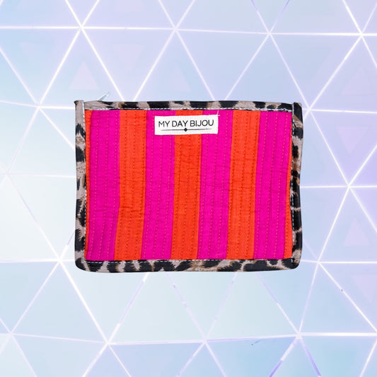 Envelop etui Oranje/Roze