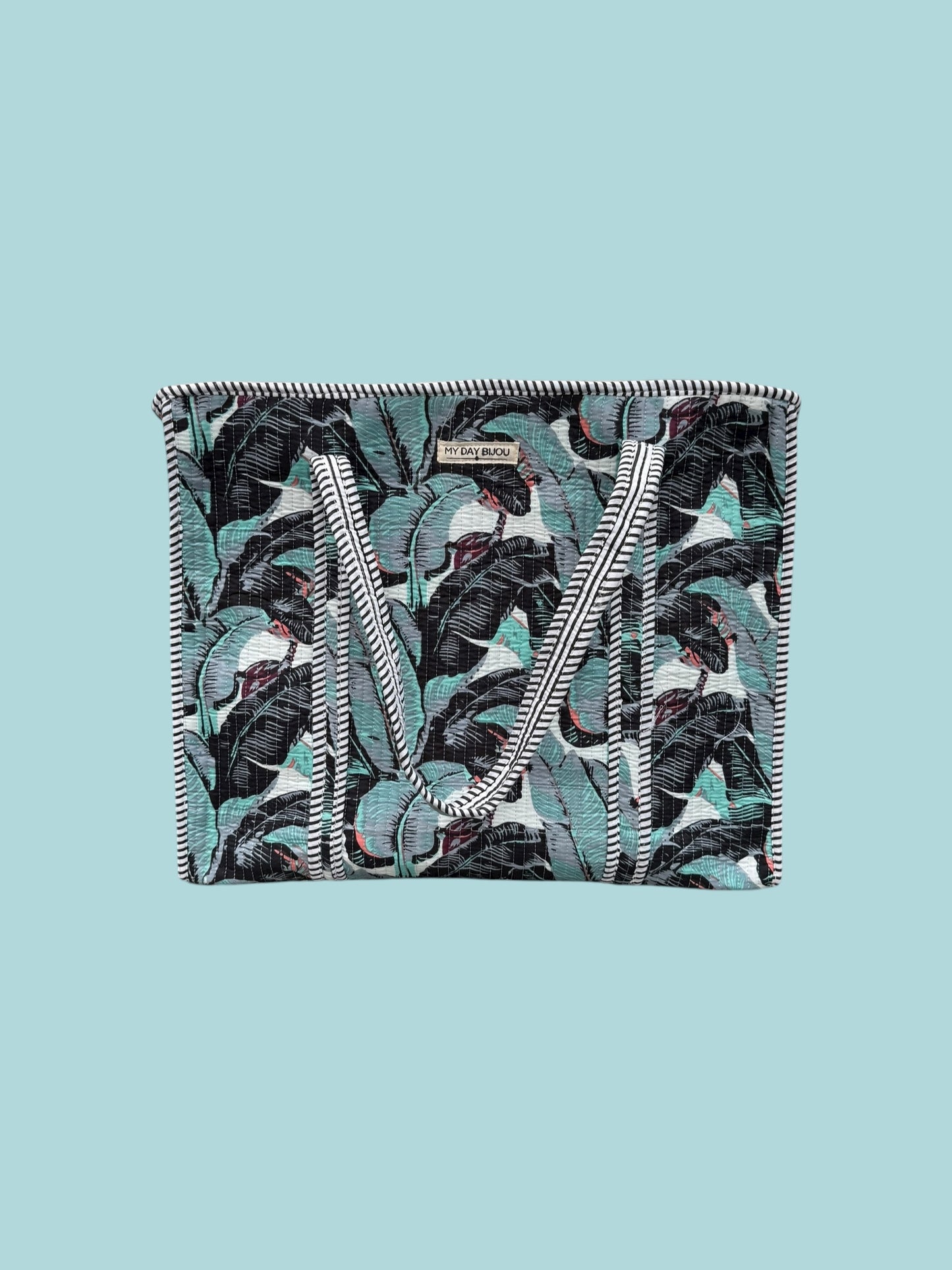 Tote with zipp Nova blauw