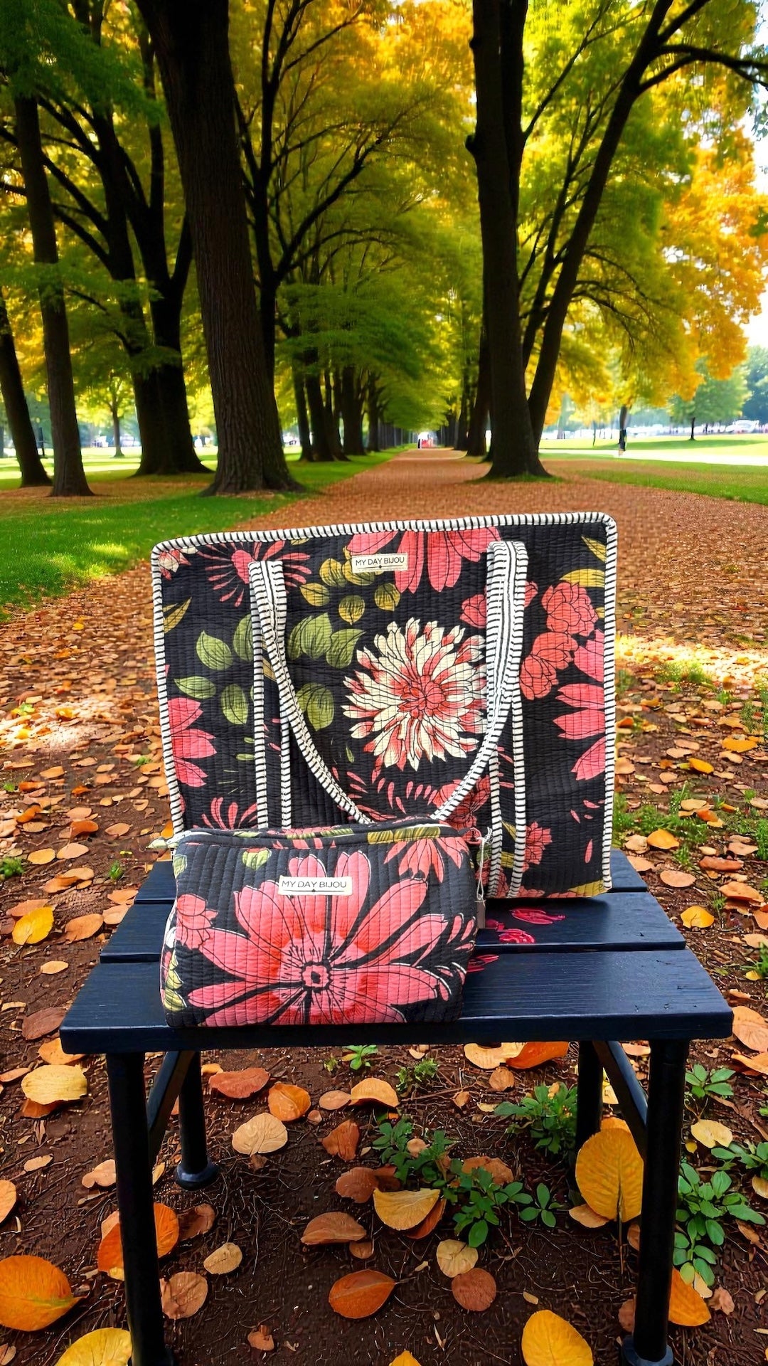 Tote with zipp Anissa