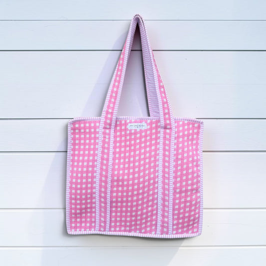 Tote with zipp Pinky