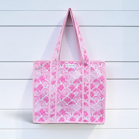 Tote with zipp Shelly Pink