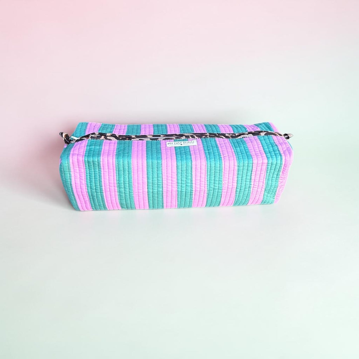 Bijou hairbag Safari Chic groen/roze