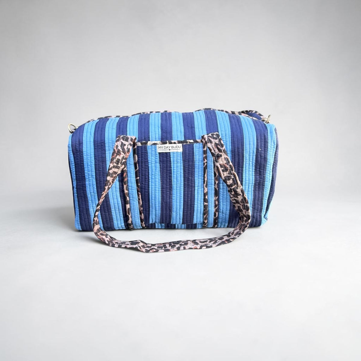 Weekendtas Safari Chic blauw/blauw
