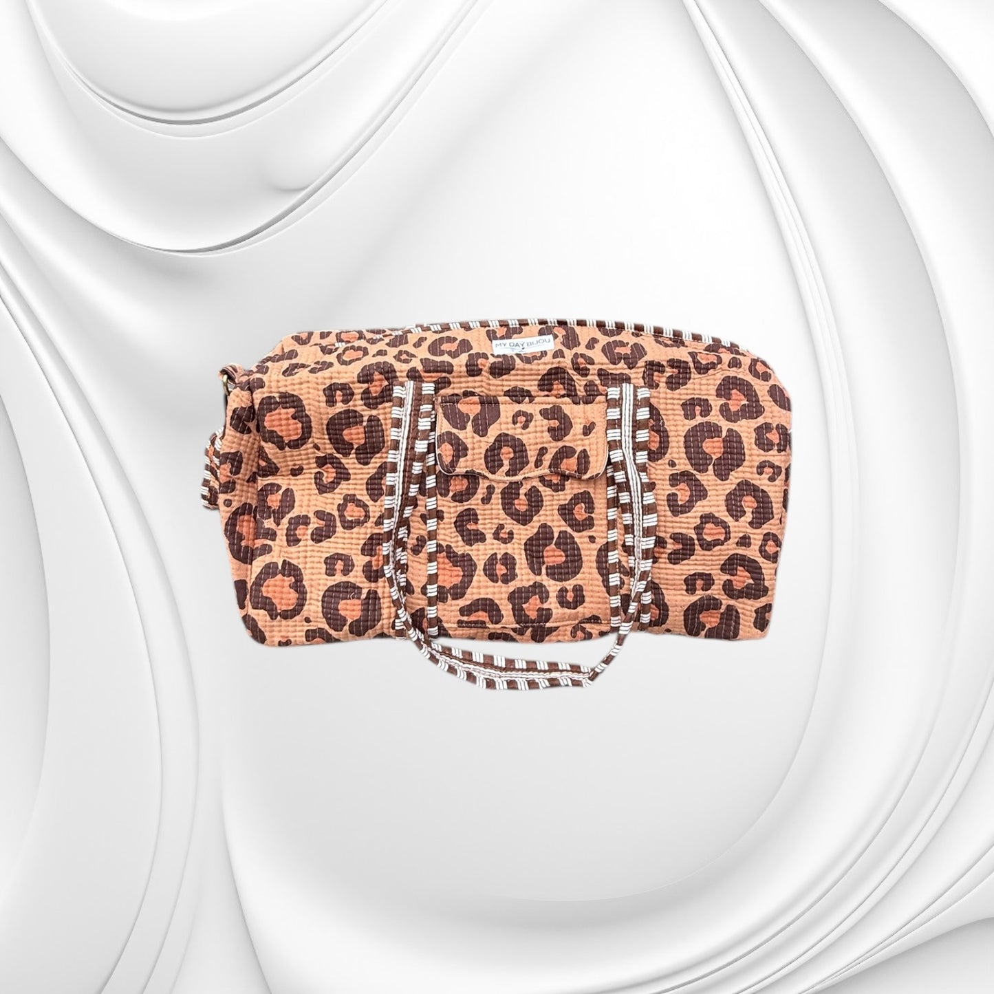 Weekendtas Caramel Leopard