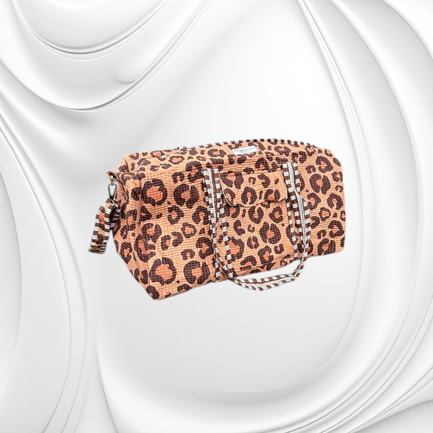 Weekendtas Caramel Leopard