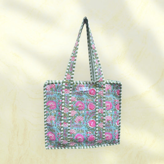 Tote with zipp Spring